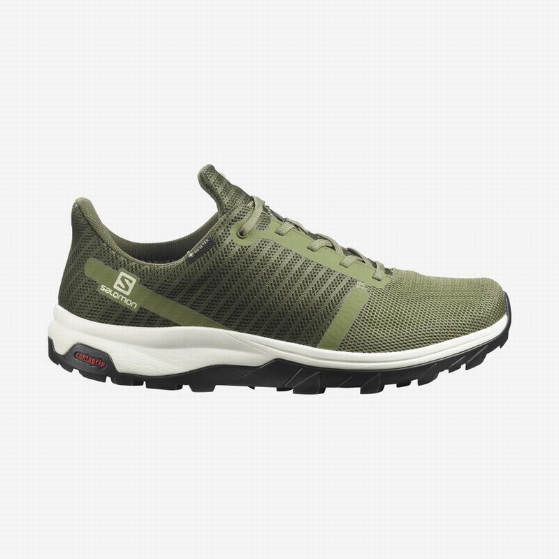 Zapatillas Trekking Salomon Hombre Verde Oscuro / Verde Oliva - Salomon Argentina OUTBOUND PRISM GOR